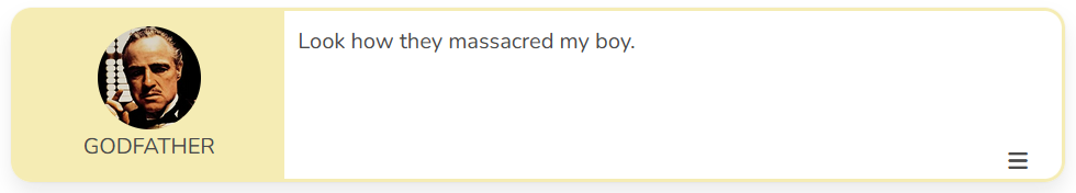 Dialogue Example Dialogue Example